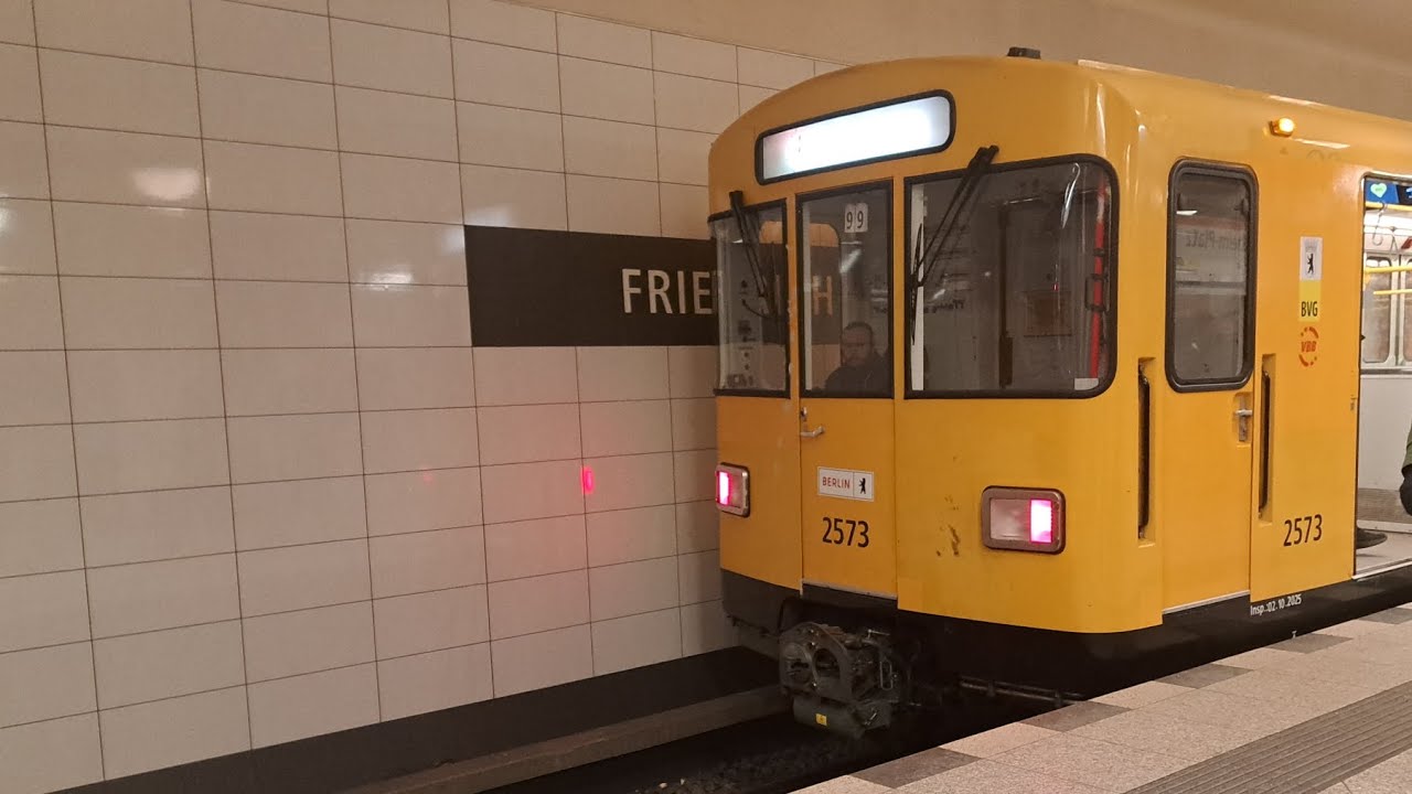 Ubahn Berlin | Mitfahrt kompl. PV U9 von Rathaus Steglitz nach Friedrich Wilhelm Pl. in F76E 2573 