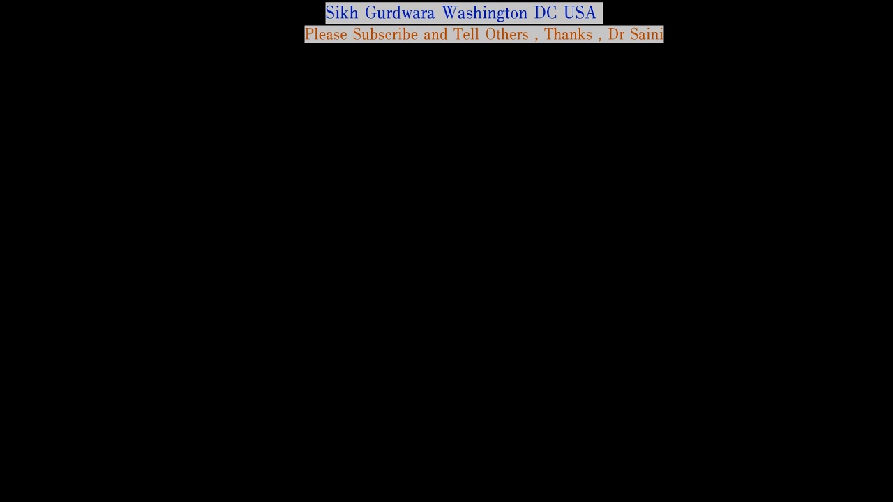 Sikh Gurdwara DC USA - Live