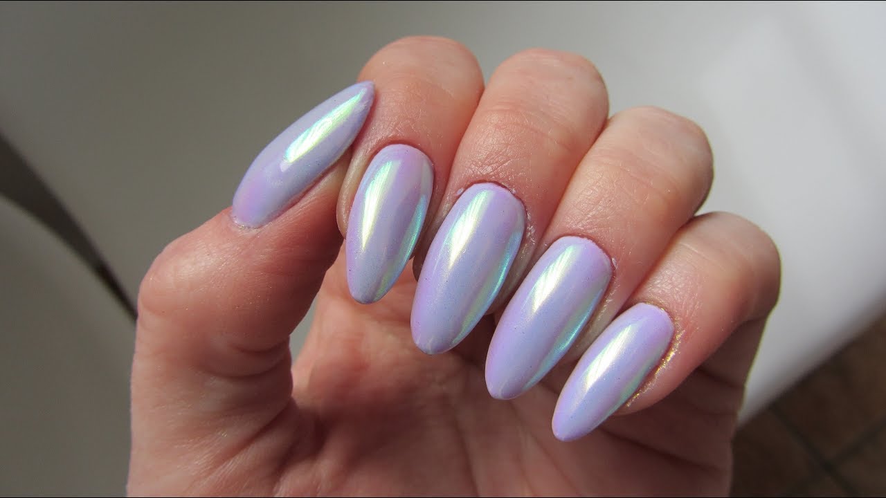 Indigo - GlassMe Rainbow - How to unicorn nails - Tęczowy pyłek do paznokci