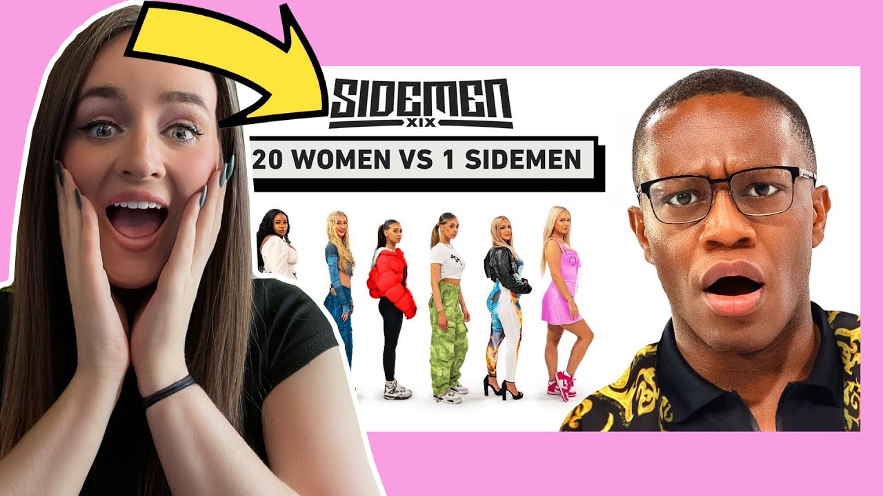 REACTING TO 20 WOMEN VS 1 SIDEMEN: DEJI EDITION