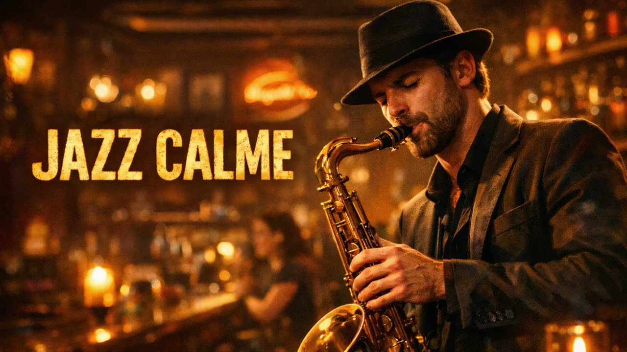 Jazz Calme | Relaxing Saxophone Jazz in a Cozy Bar Atmosphere