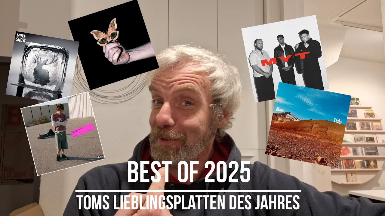 Die Lieblingsplatten 2025 von Tom aus dem Plattenladen