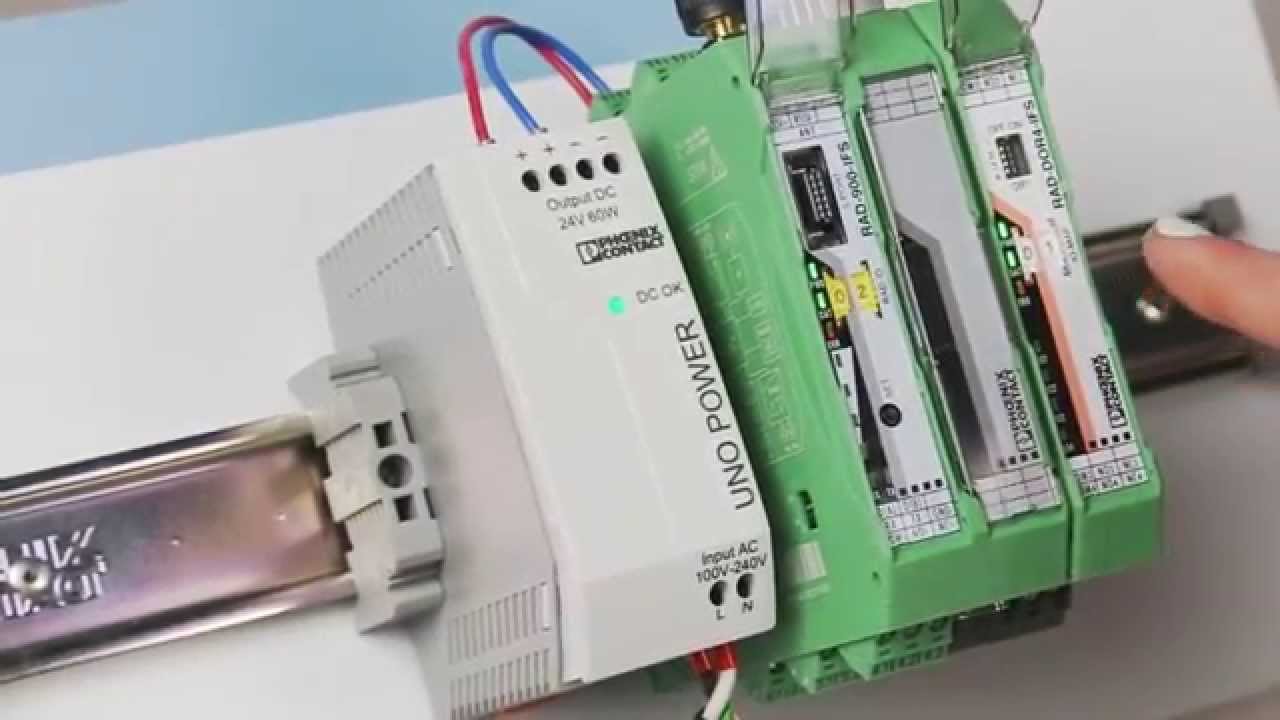 Конфигурация режима Radioline PLC