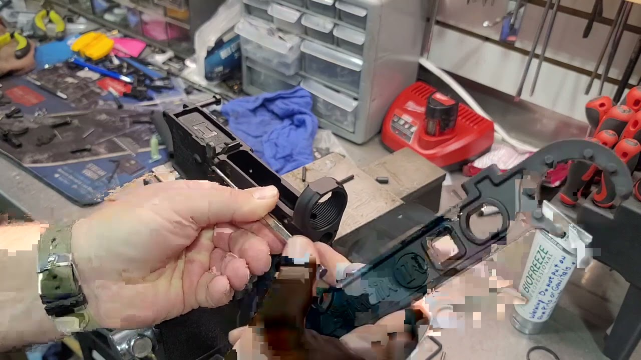 Midwest Industries Professional Armorers Wrench in action