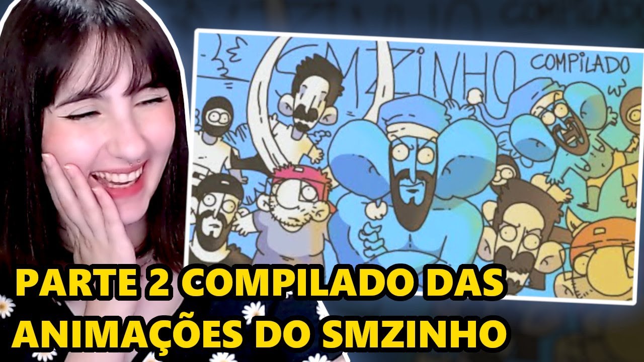 COMPILADO DE ANIMAÇÕES SMZINHO | Cátia reage a Rei Alex