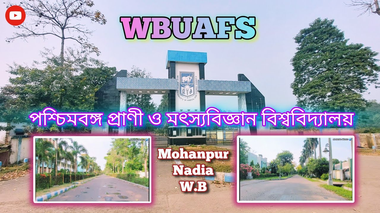 West Bengal University of Animal and Fishery Sciences(WBUAFS) Mohanpur Campus( 2024) Part-4