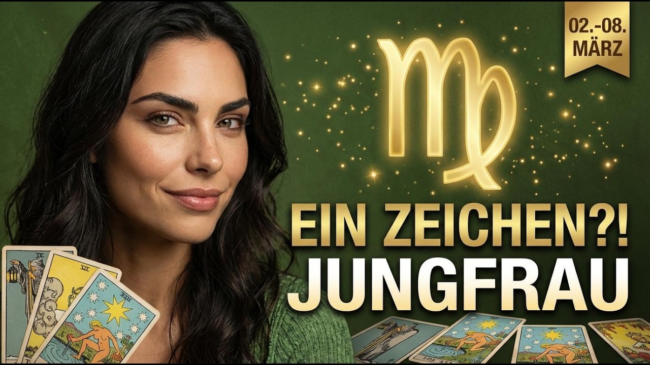 ♍ JUNGFRAU 02.–08. MÄRZ: EIN ZEICHEN?! ✨ Alles verändert sich jetzt…