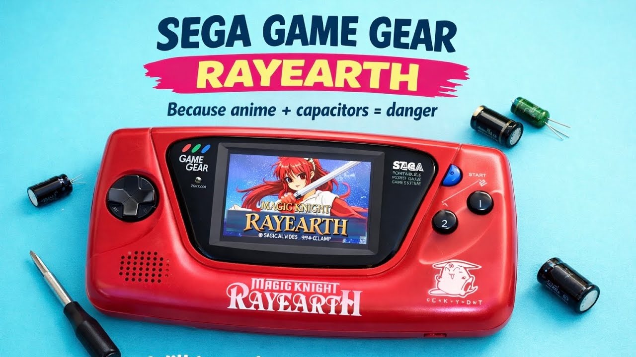 Sega Game Gear RayEarth Restoration | Full Recap & Repair