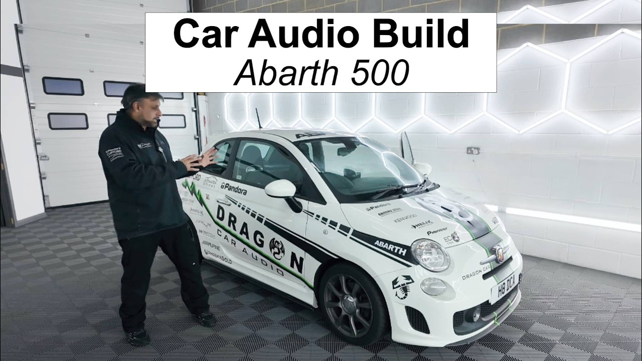 Car Audio Build Abarth 500 | Dragon Car Audio | Fareham | Hampshire