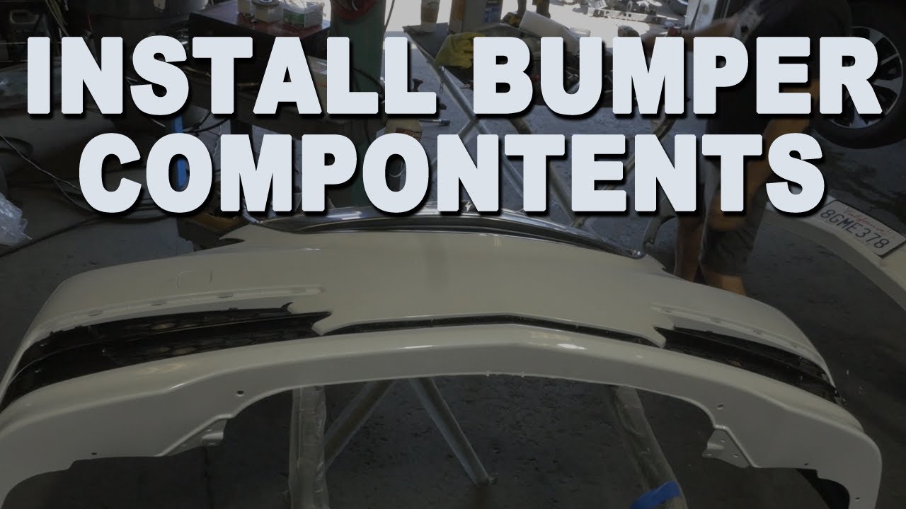 How To Put Together a Complete Bumper - 2015 Acura TLX