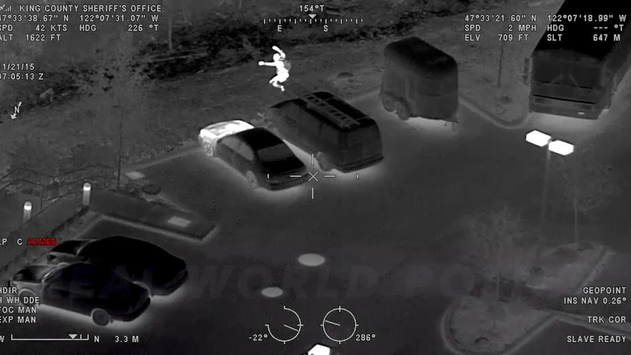 Bellevue Car Theft Suspect Can't Outrun Police Helicopter (and More)