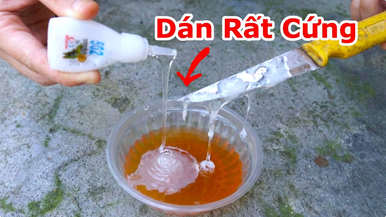 Xăng + Keo 502 + Mút Xốp Sẽ Trở Thành 1 Loại Keo Dán Chất Lượng / Chế Keo Dán Cứng Chống Dính