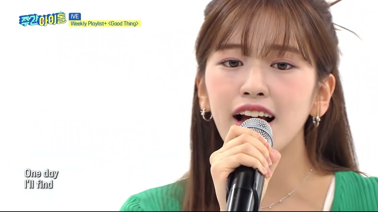 Yujin - Good Thing (By: Zedd & Kahlani) Cover on Weekly Idol