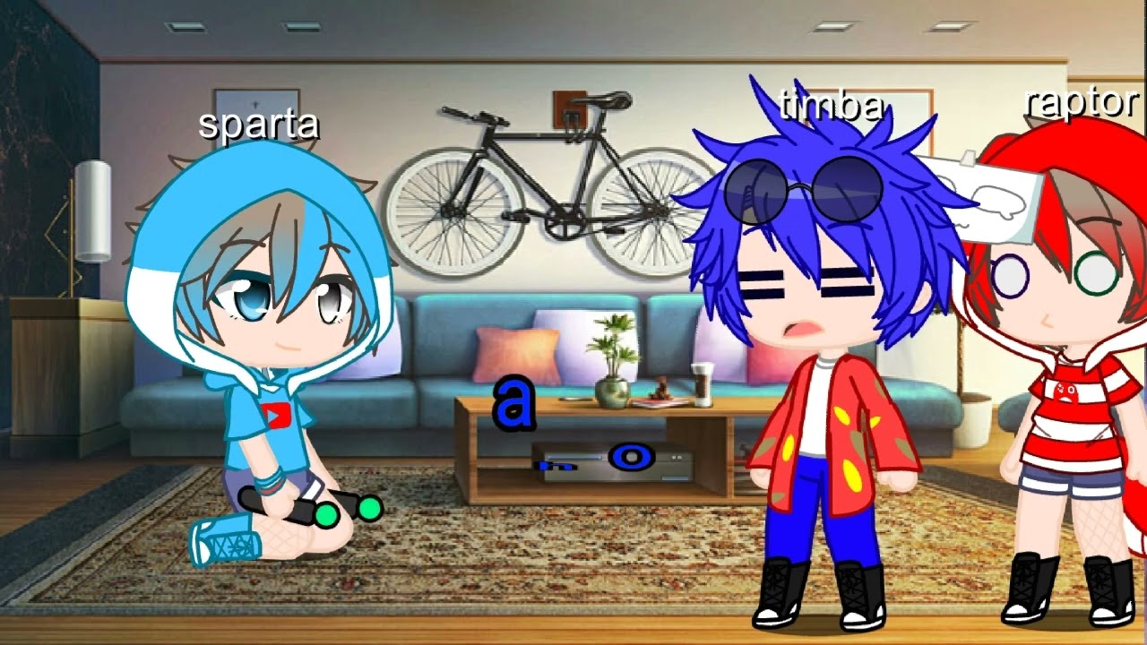 //💙cuando sparta juega online💙//meme//♡lobita_chan♡{fan_de_vicnix}//