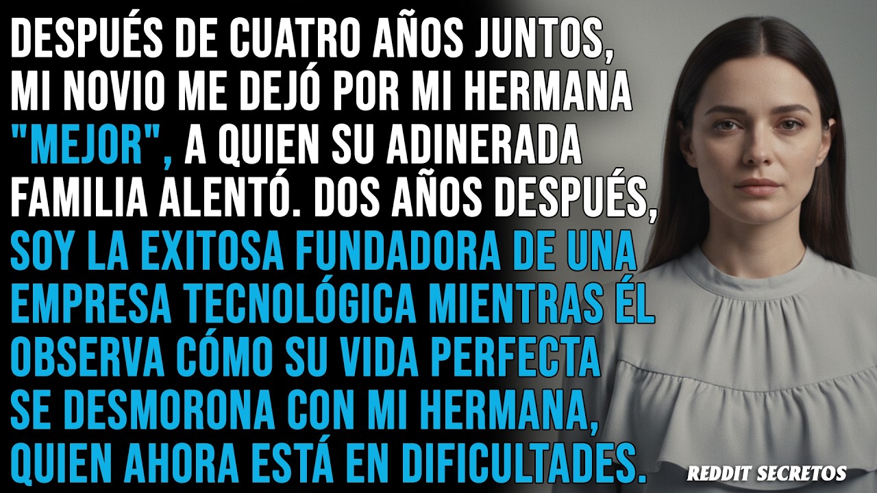 Mi novio de cuatro años me dejó por mi hermana 