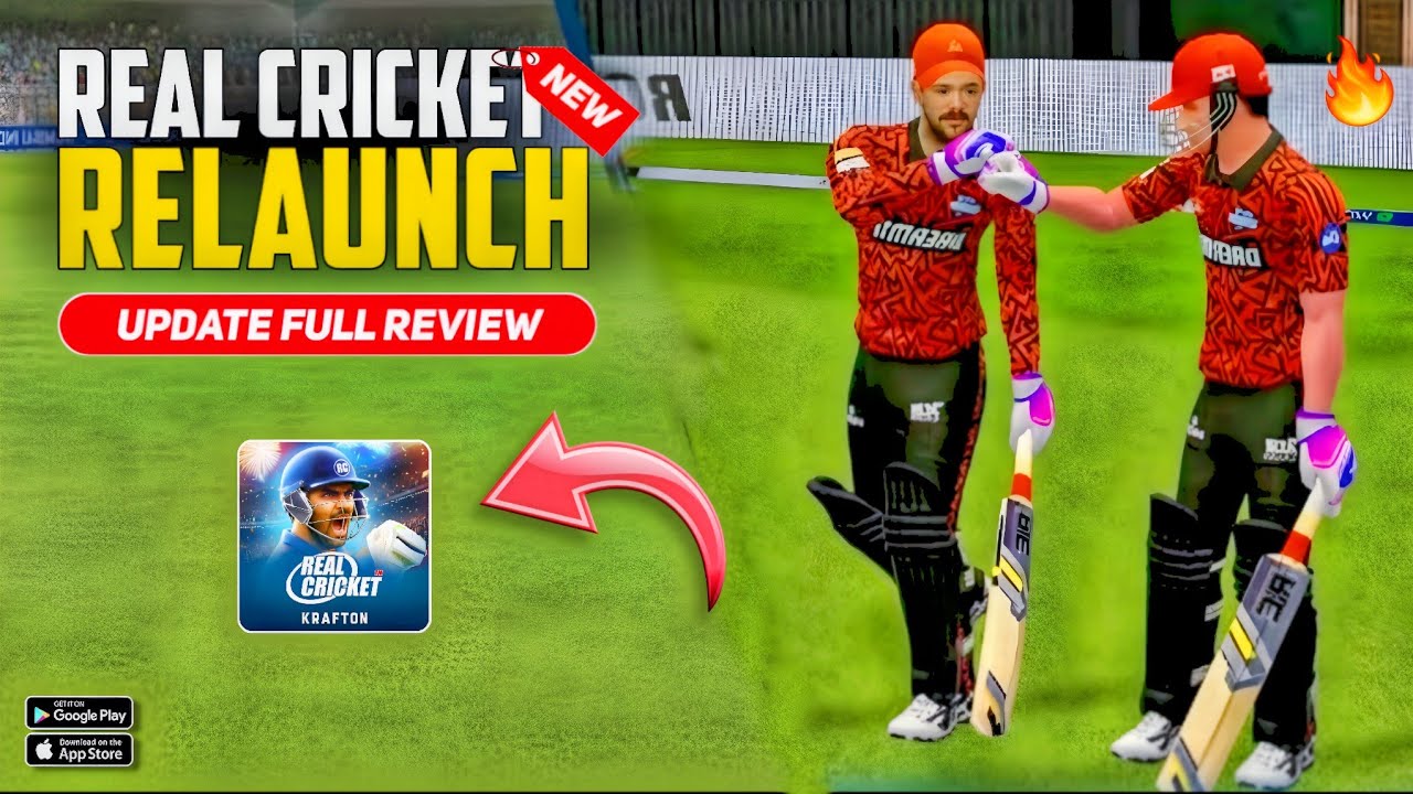 Real Cricket New Update 💥 RC24 Relaunch Update By Krafton - Full Review 😀 Win Rewards 