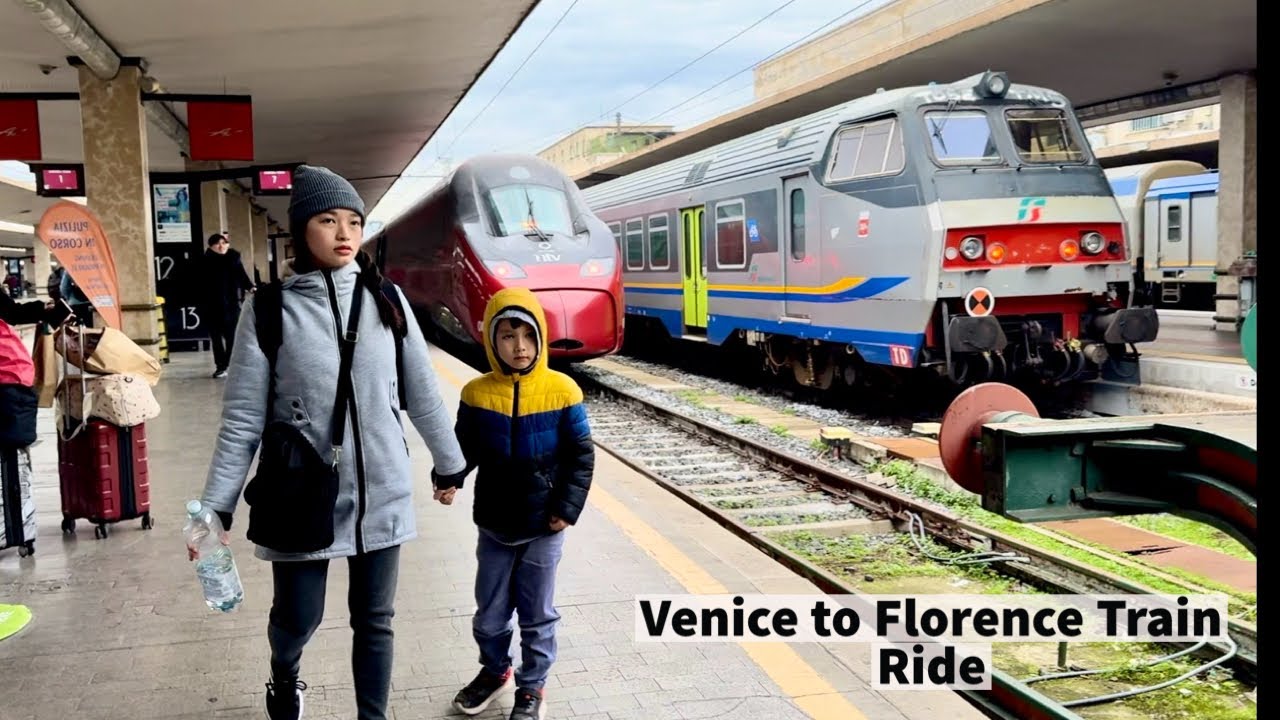 Venice to Florence Train Ride