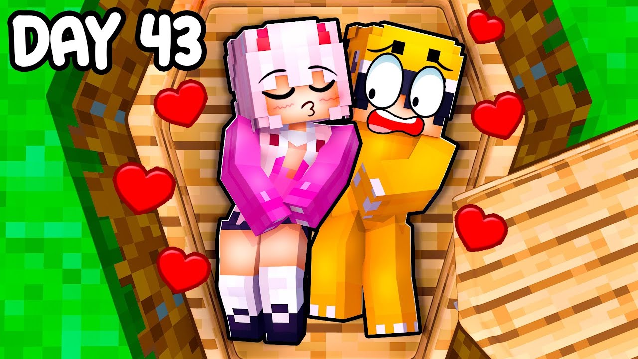 BURIED ALIVE With An ANIME PRINCESS in Minecraft!