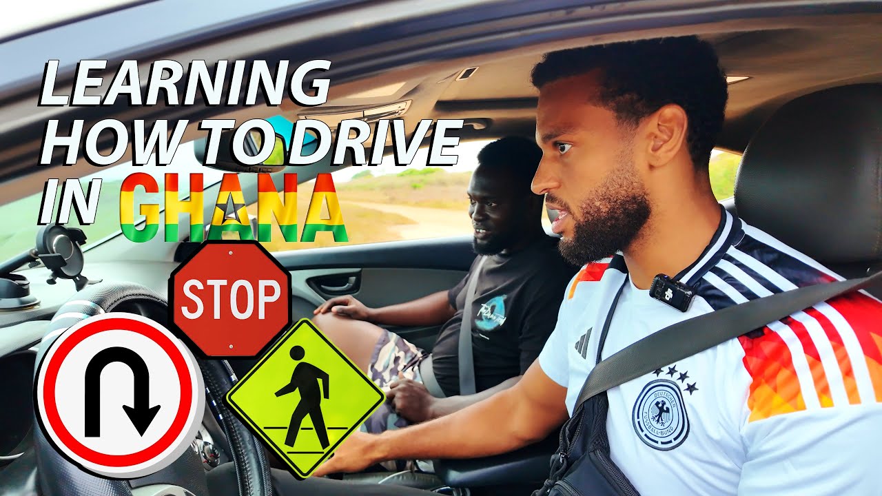 Learning How to Drive for the First Time in Ghana 🚗