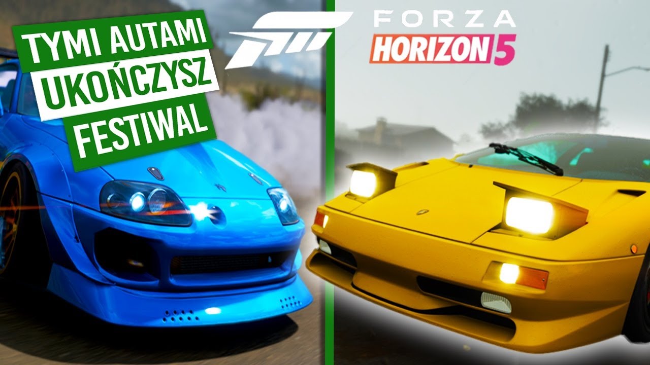 NAJLEPSZE AUTA do zawodów i wyzwań w Forza Horizon 5