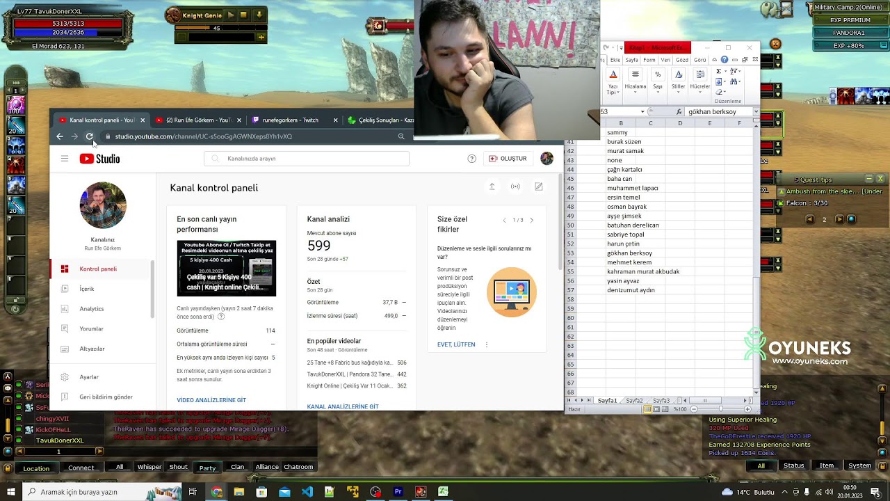 Knight Online 5 kişye 400 cash çekiliş başlıyor