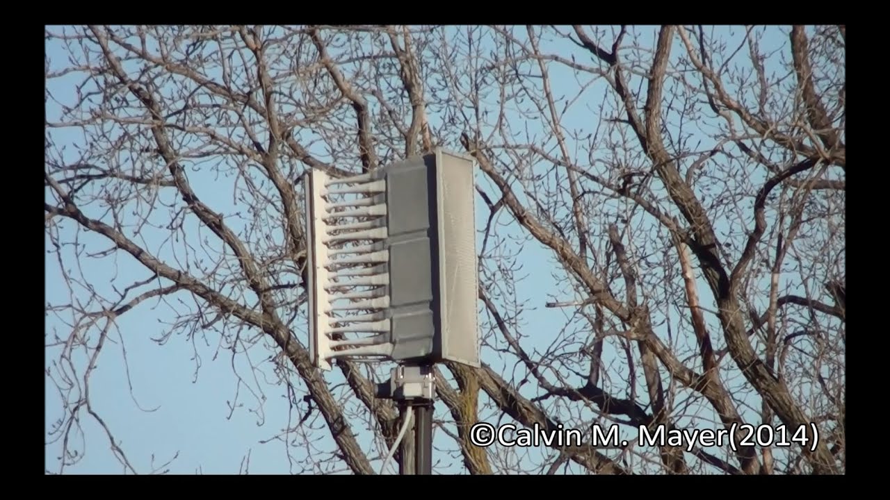 Erie Township, MI Whelen 3016 Siren Test 12-31-14