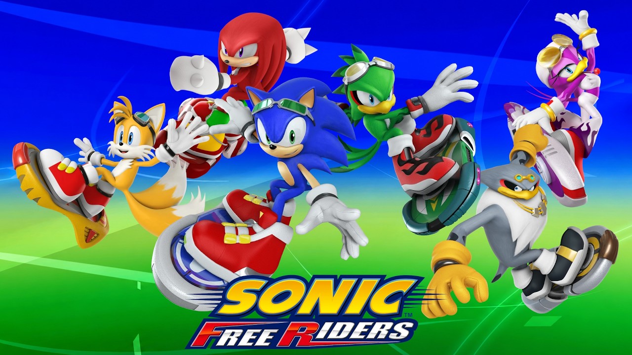 Sonic Free Riders (No Kinect Patch) [4K] - Full World Grand Prix (All S-Ranks)