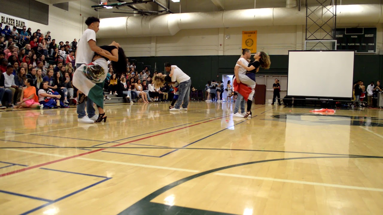 2018 Timberline HS Cultural awareness assembly-Bachata Dance