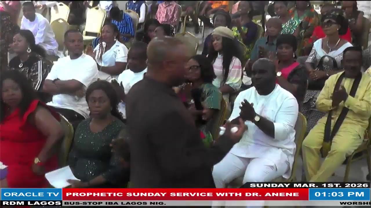 PROPHETIC SUNDAY SERVICE  WITH DR. ANENE