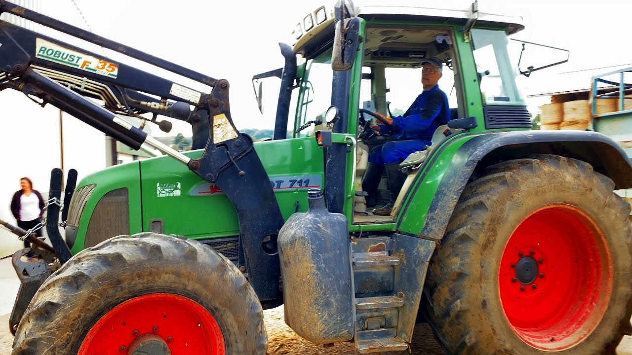 Fendt 711 - New Holland 8360 ... Ferme du Breuil - Lavernay - Franche-Comté