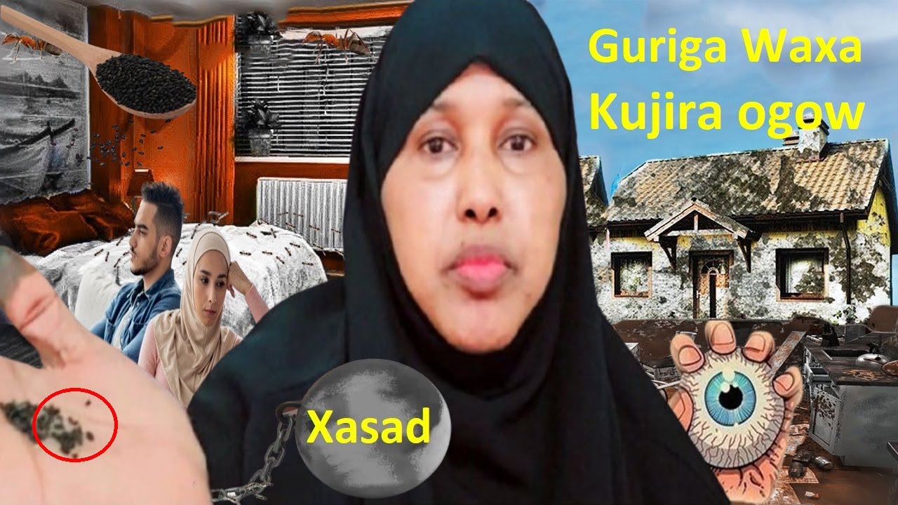 Gurigaada sidaan uga saar waxa kujira xasadka iyo isha kushid xabad sowdo 7 xabo iyo suradan