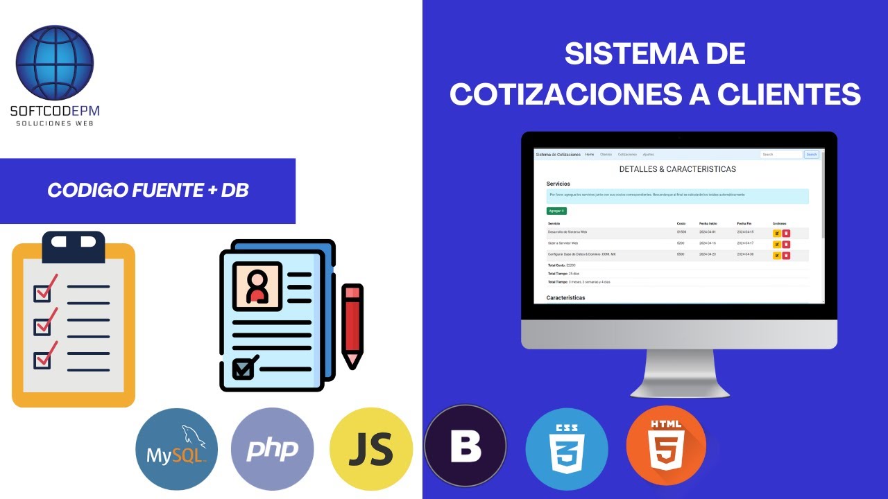 67. Sistema De COTIZACIONES - PHP, JS, AJAX & MYSQL + CODIGO FUENTE