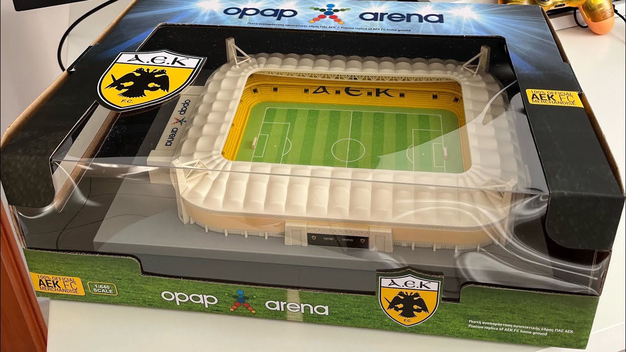Opap Arena (Agia Sofia Stadium) | Precise replica of AEK FC home ground