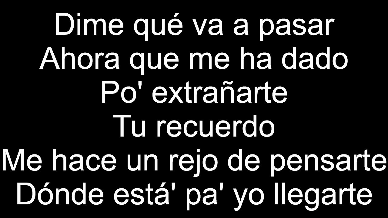 Quimico Ultra Mega & Bryant Myers - Que Va a Pasar (Letra; Lyrics)