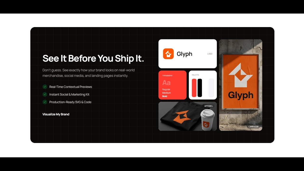 Glyph - brand identity generator