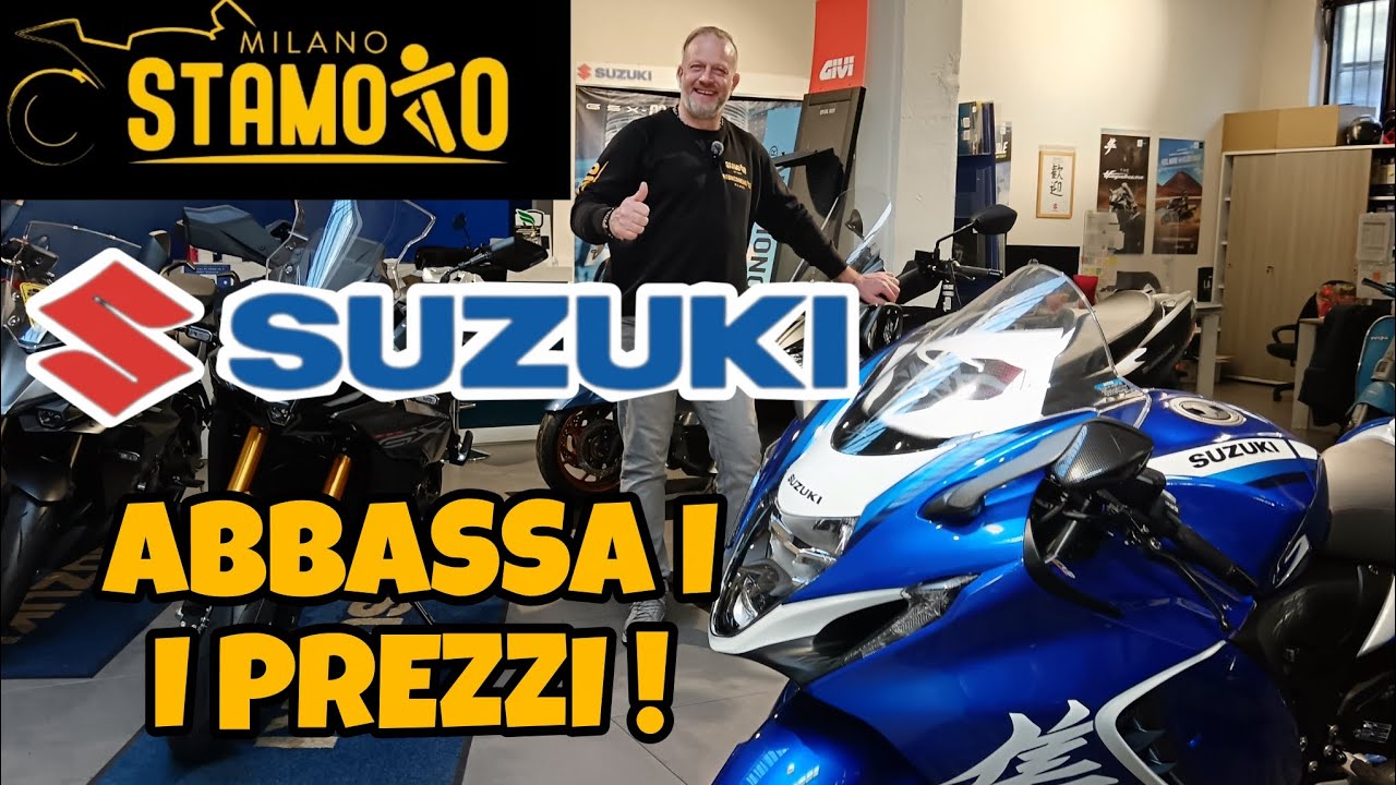 STAMOTO PRESENTA I NUOVI PREZZI (PAZZI !) DI SUZUKI. CON MAX