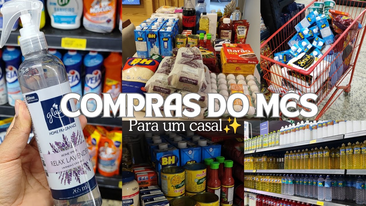 COMPRAS DO MÊS | Uma das maiores compras✨