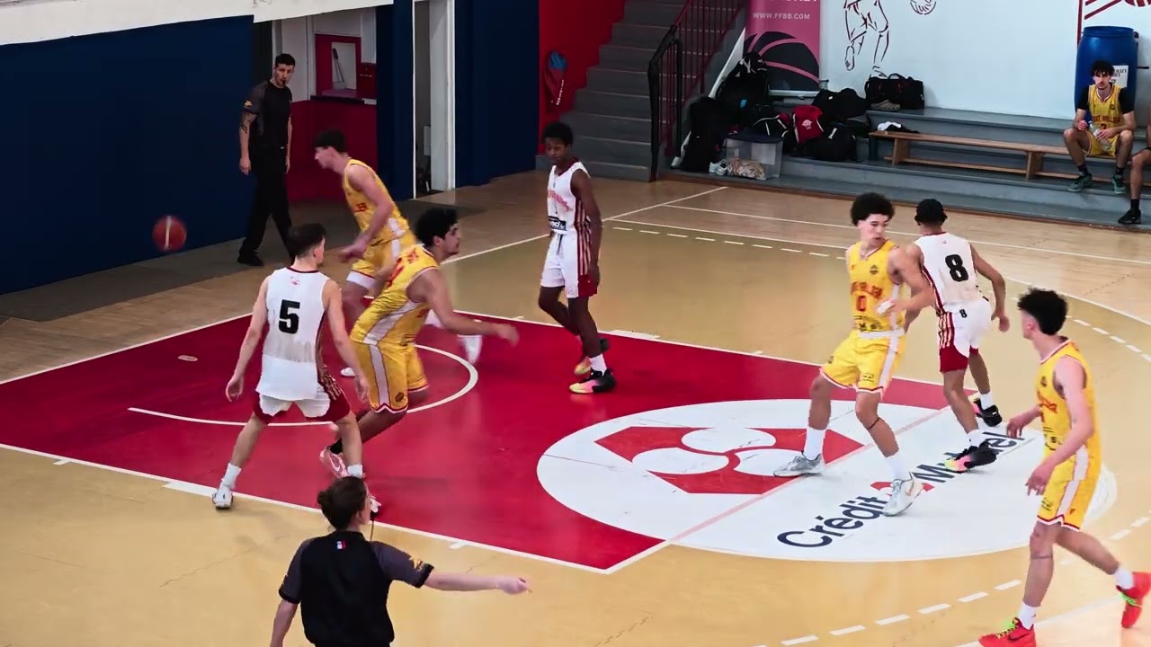 Basket U18 Elite SIG Vs Saint Vallier - J8 - 4ème QT