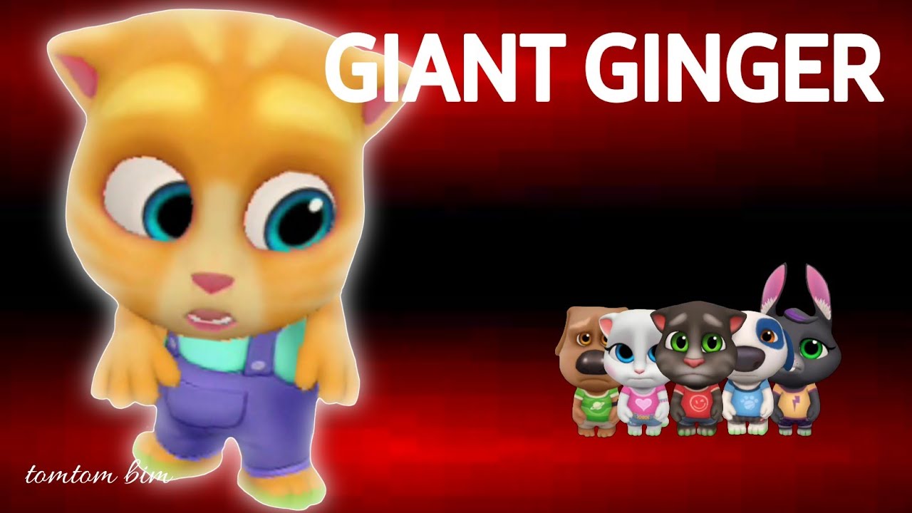 GIANT GINGER - Talking Tom Gold Run - My Talking Tom Friends 130326#1