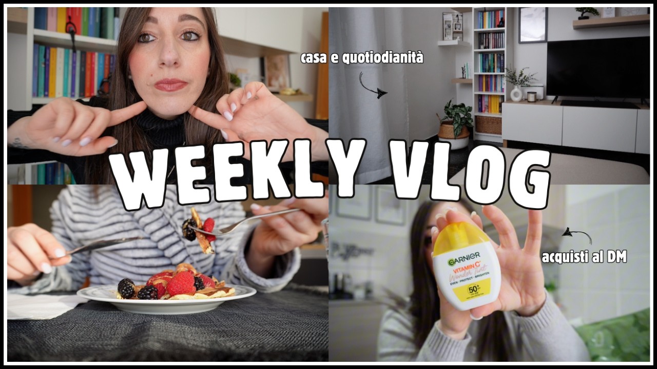 WEEKLY VLOG | Spesa da LIDL 🛒 Acquisti al DM 🛍️ Casa e quotidianità 🏠