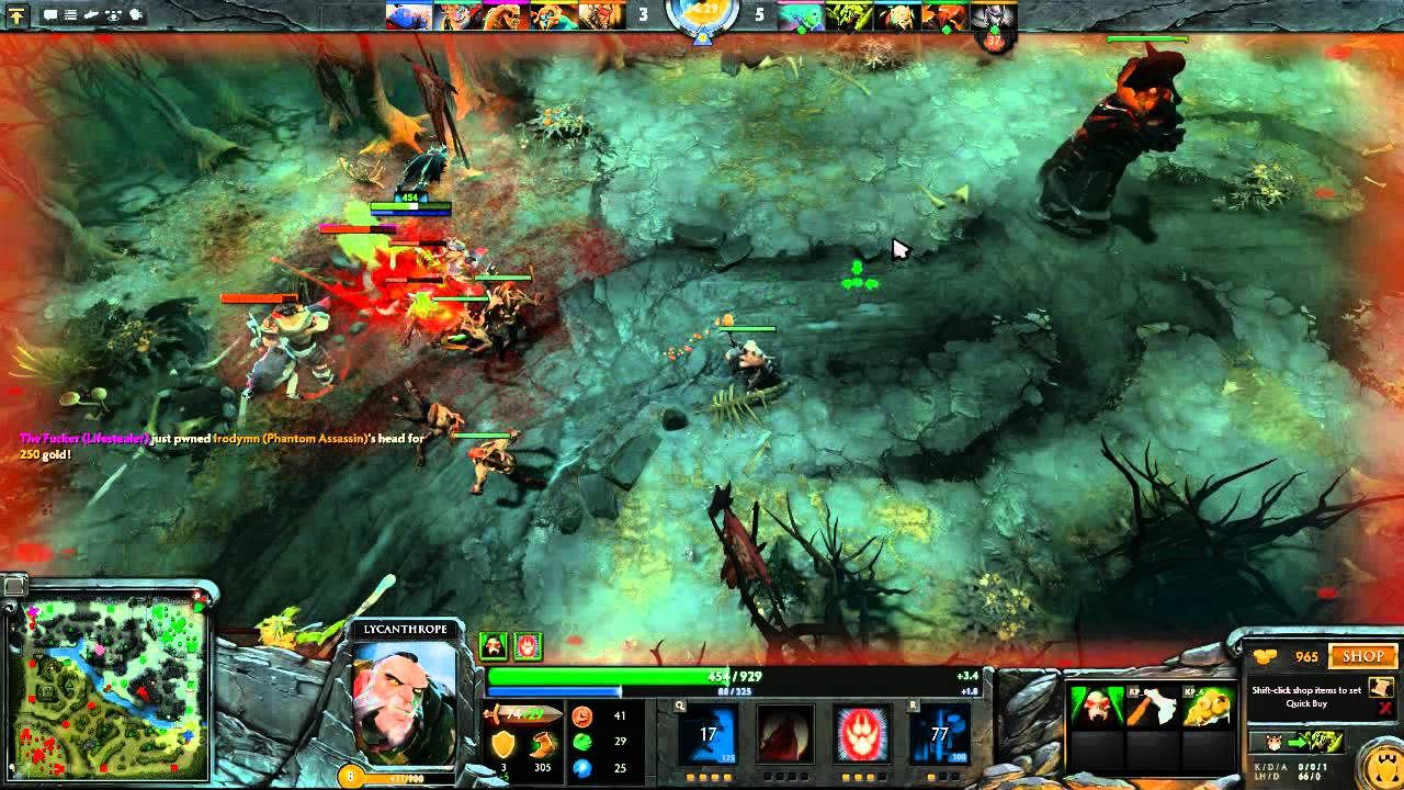 DOTA 2 - Lycan Easy Jungle