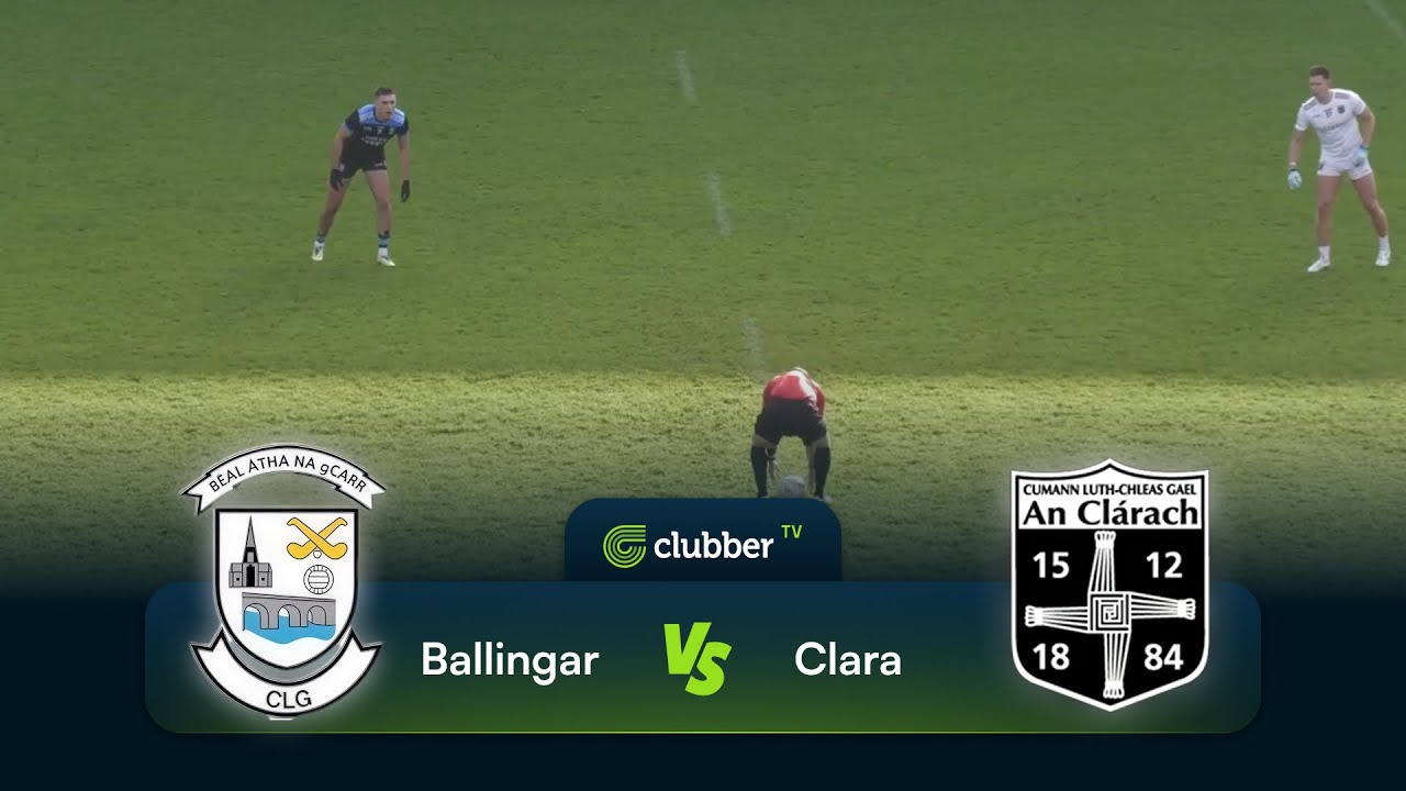 Ballingar vs Clara | Offaly Senior B Football Final | 2nd of Nov 2025