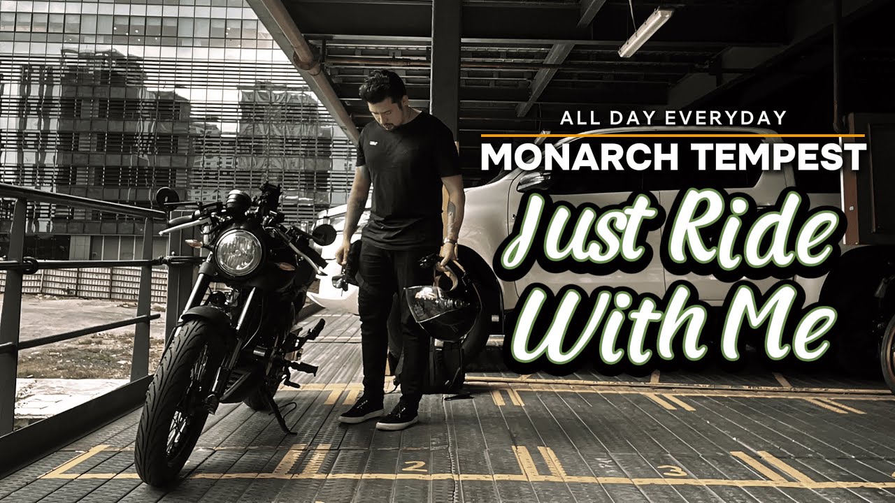 JUST RIDE WITH ME | MONARCH TEMPEST 250 | ANOTHER MOTOVLOG