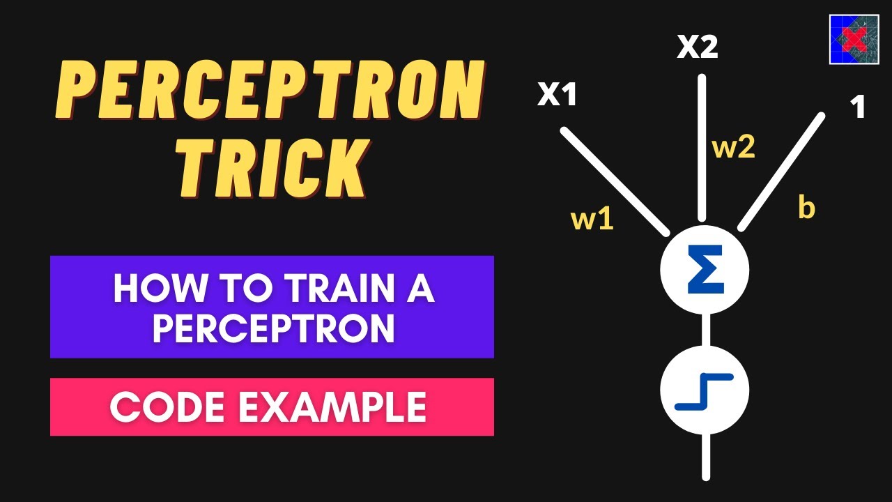 Perceptron Trick | How to train a Perceptron | Perceptron Part 2 |  Deep Learning Full Course
