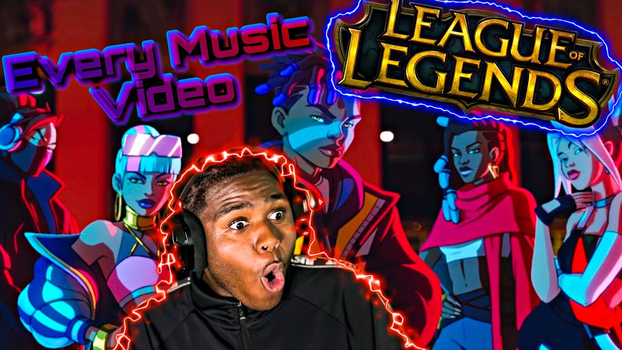 Reacting To EVERY League Of Legends Music Video (K/DA, Star Guardians, And More)-Part 2