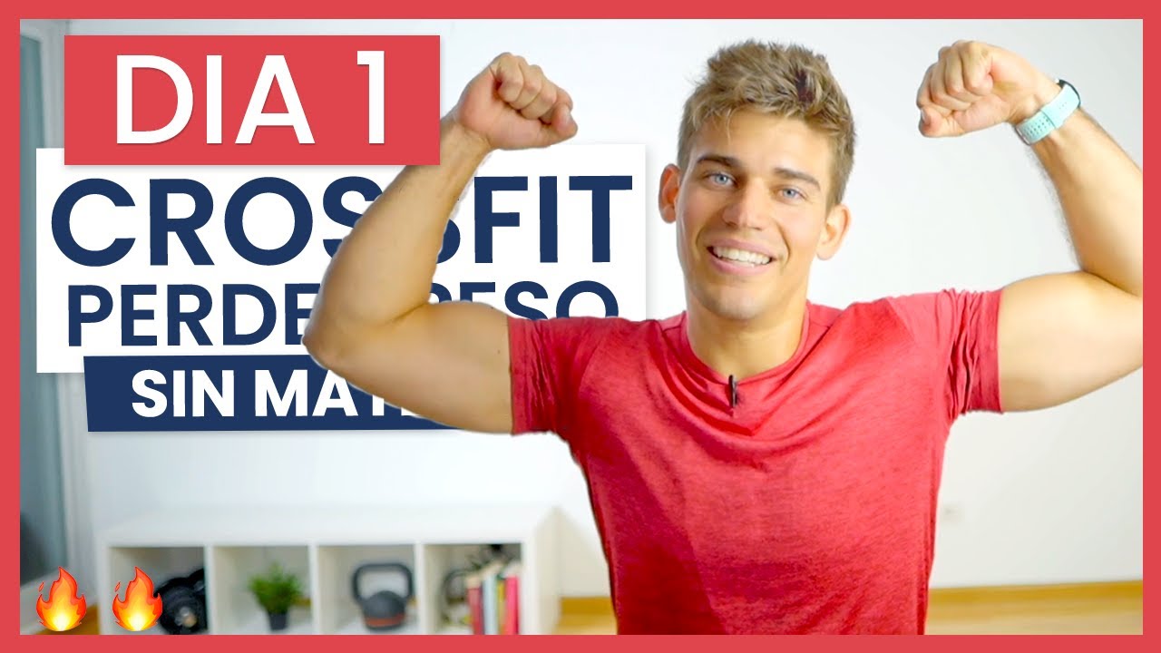 CROSSFIT en CASA para PRINCIPIANTES - Ejercicios de CROSSFIT en casa sin material para principiantes