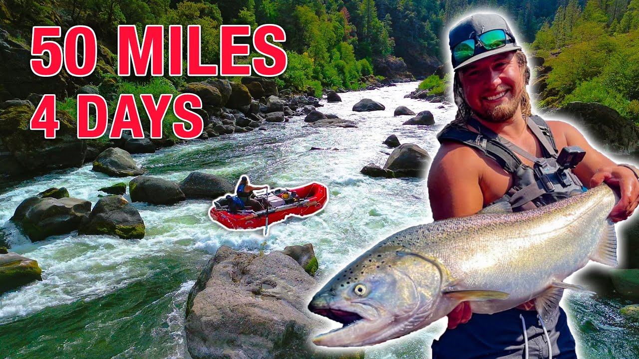 CAMPING & FISHING 50 Miles Down The Most Beautiful River In The World!