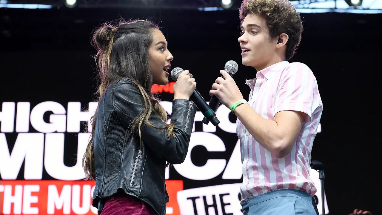 Joshua Bassett and Olivia Rodrigo sing Breaking Free