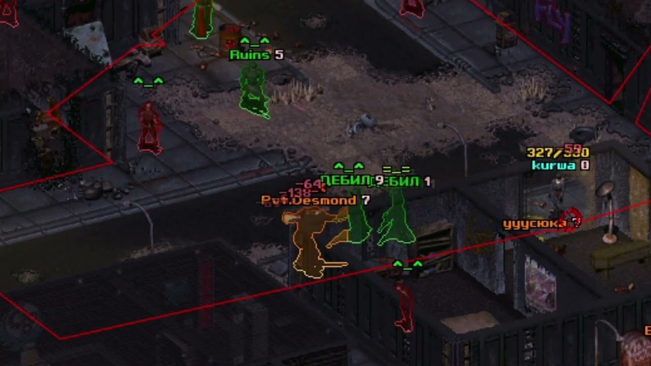 Fonline: Requiem 34 session, pvt.desmont