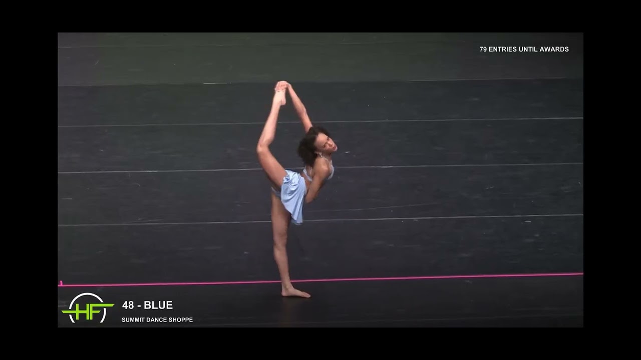 Blue|Dancer: Zoey Brooks|Choreo: Levi Sherman|Placement: 4th overall and walk off #dance #fyp #viral